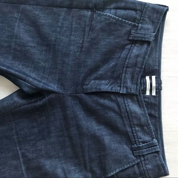 Halogen Taylor Fit‎ Straight Leg Mid -Rise Career Dressy Jean Pants Blue 2 - Picture 5 of 8